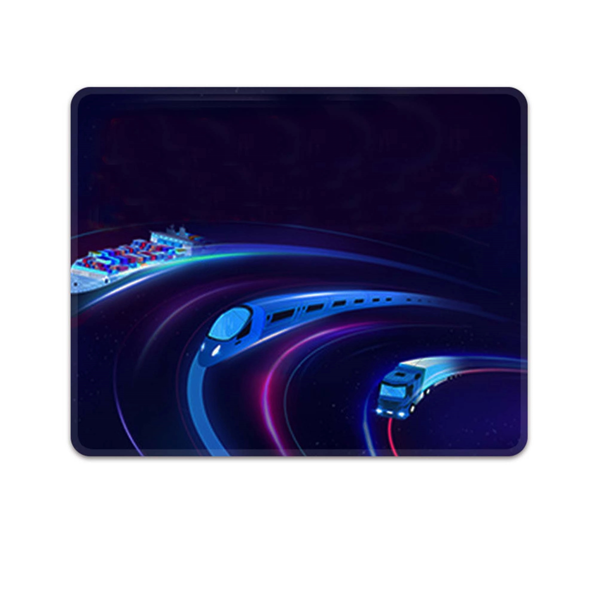 Rubber Bottom Fabric Mouse Pad 3