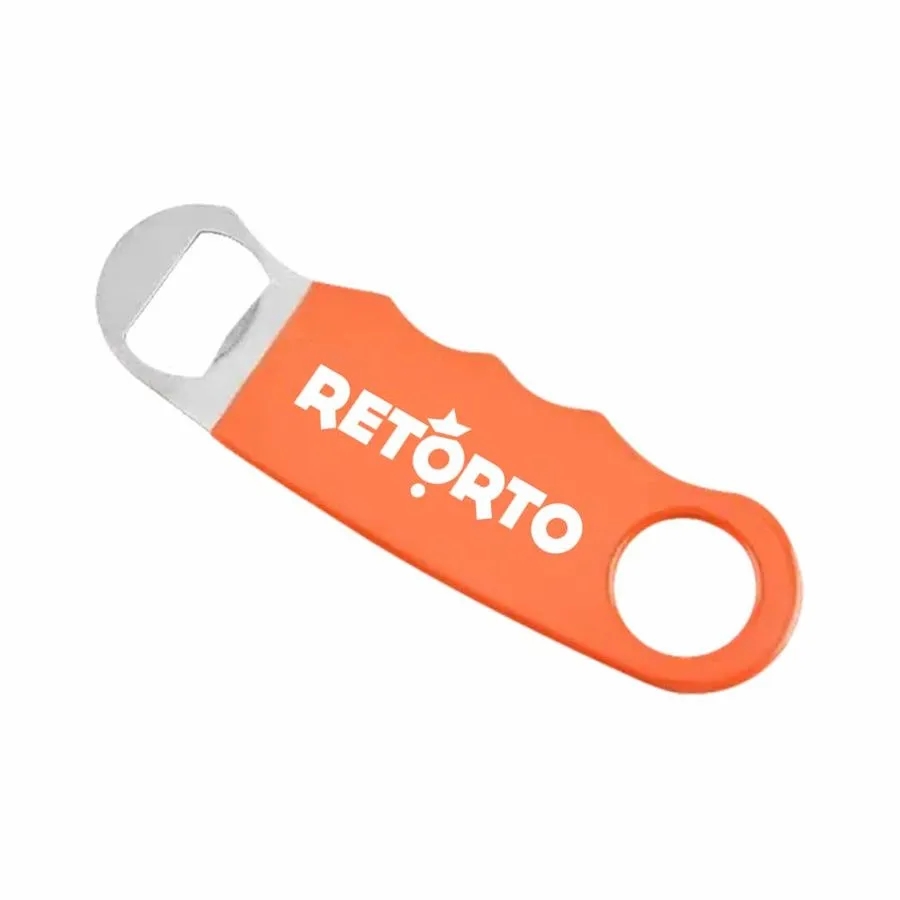 Orange Hand Grip Flat Bottle Opener 6