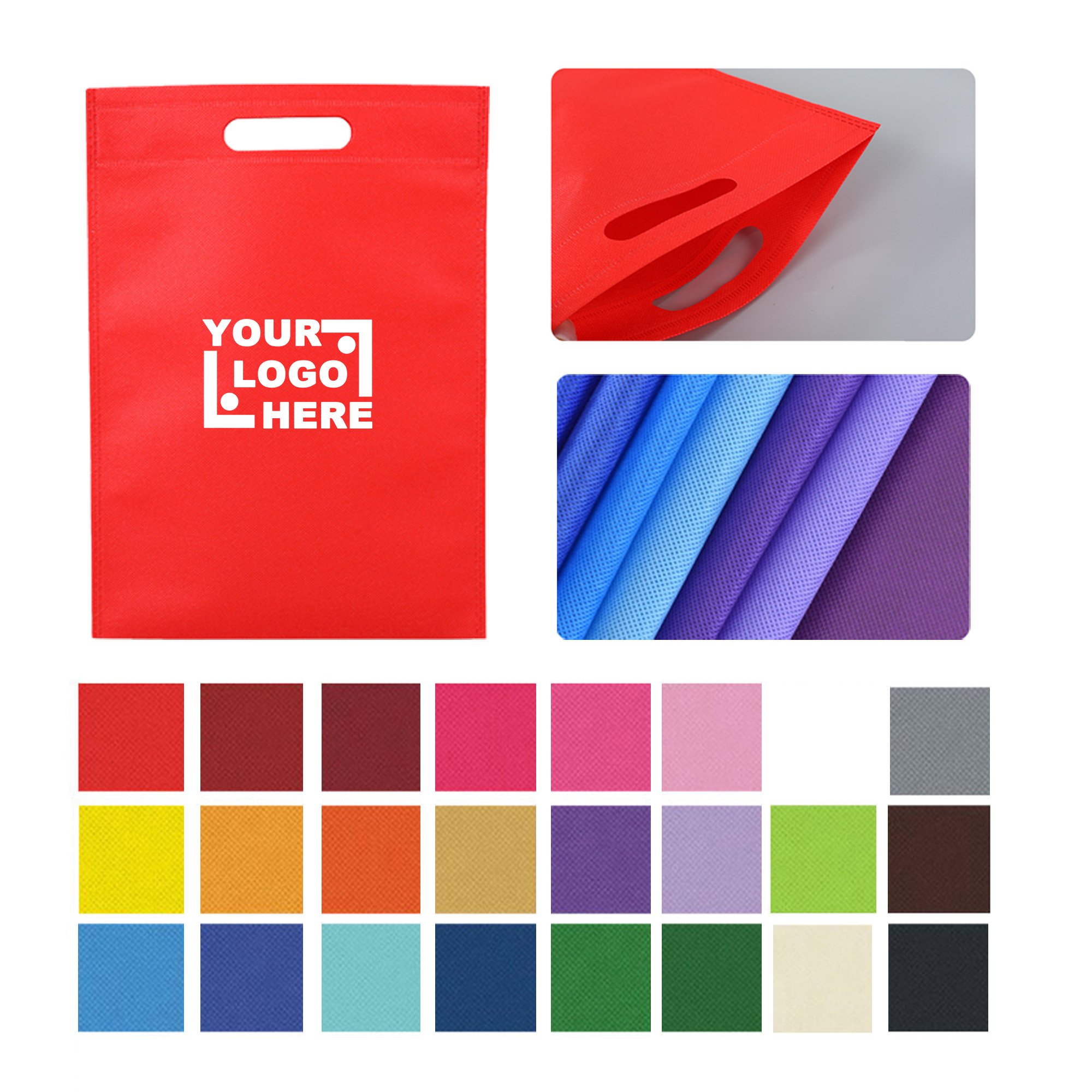 Reusable Nonwoven Shopping Tote 1