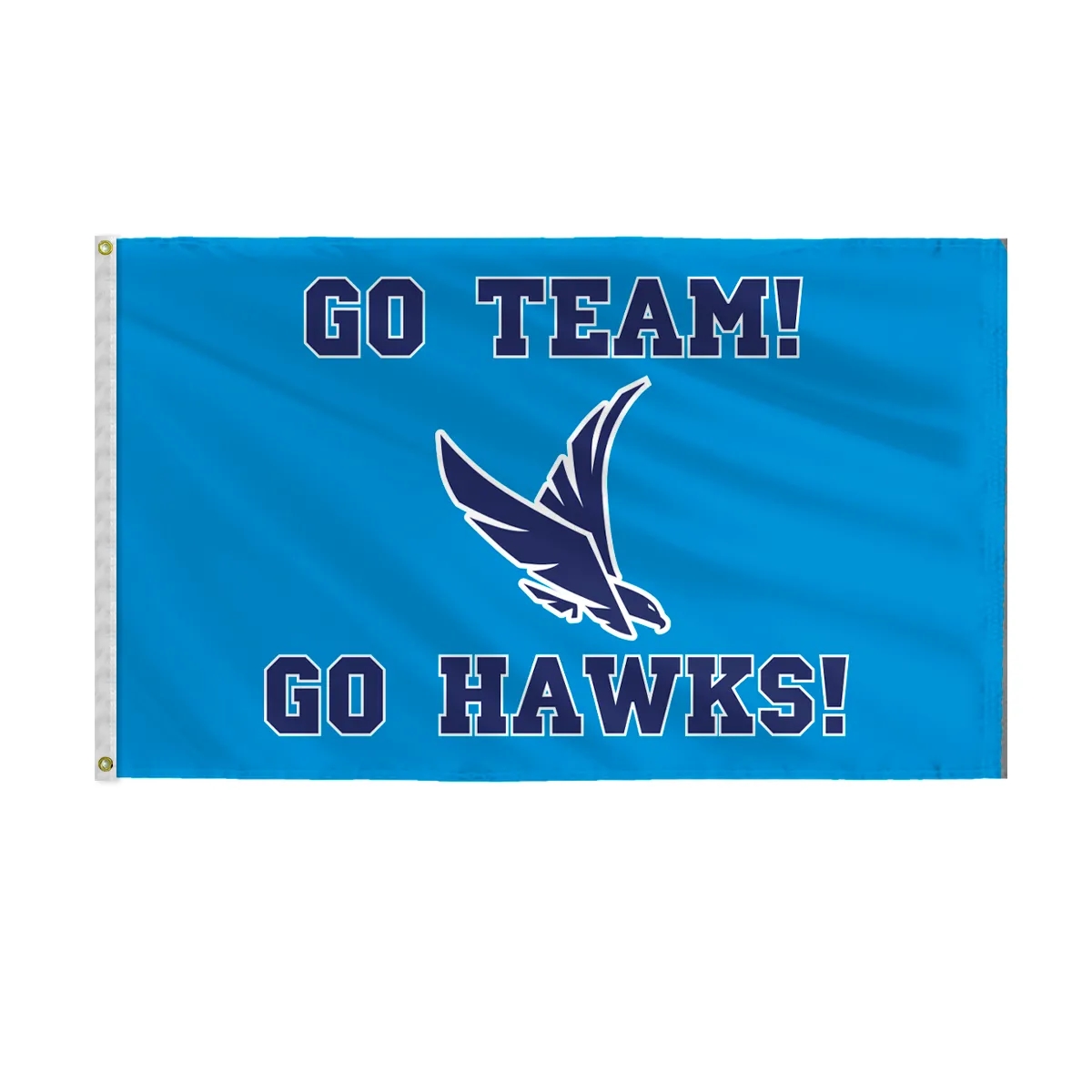 Hawk Mascot Flags 3