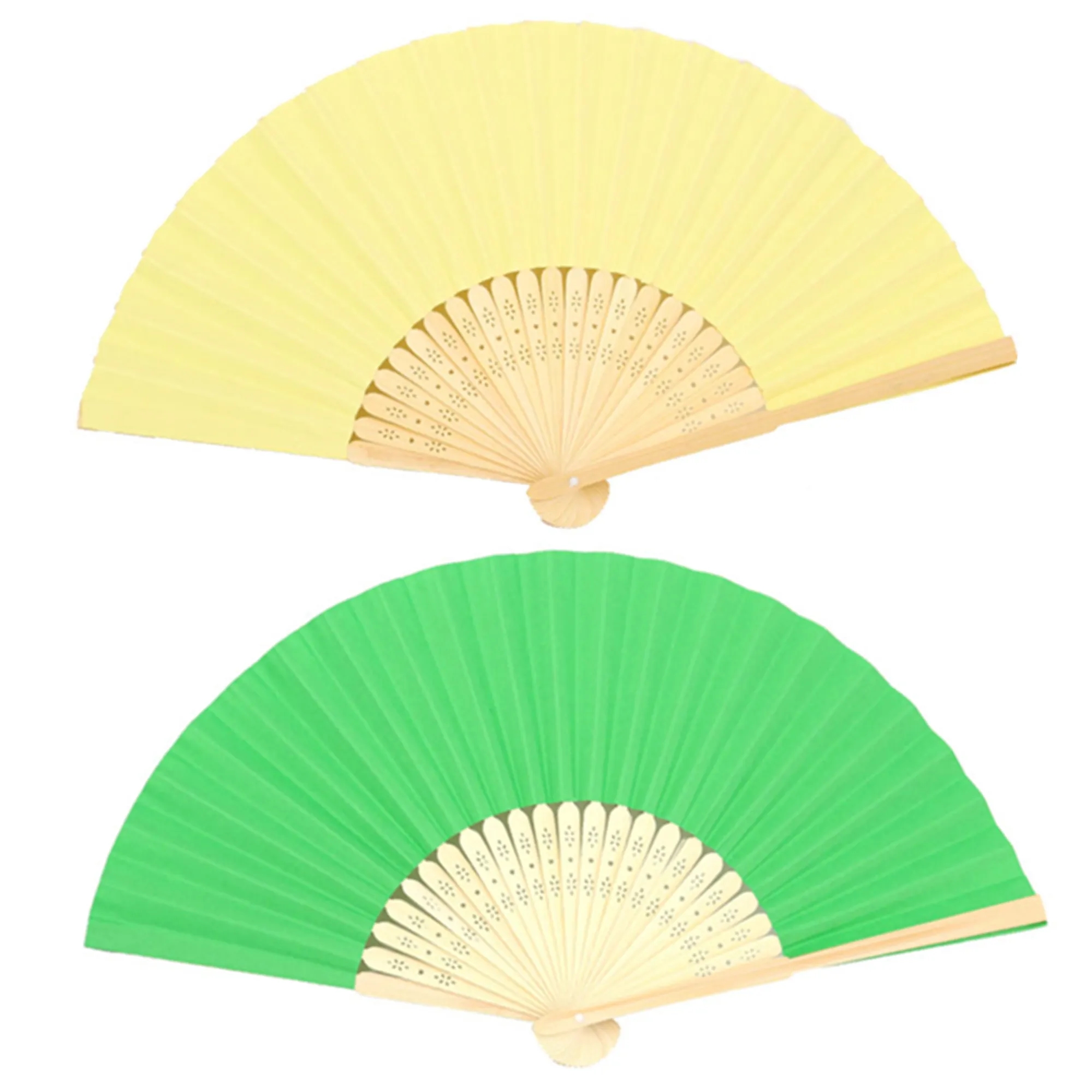 Colored Folding Fan 2