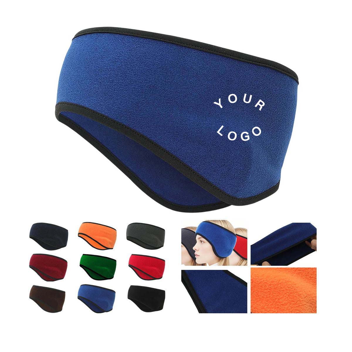 Winter Velvet Ear Warmer Headband for Outdoor Use 3
