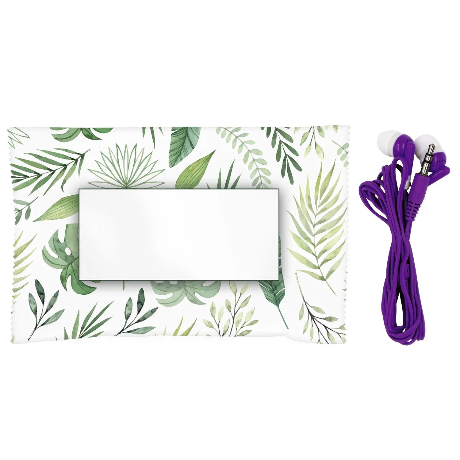 Leaf Wrapped Up Ear Bud Set 5