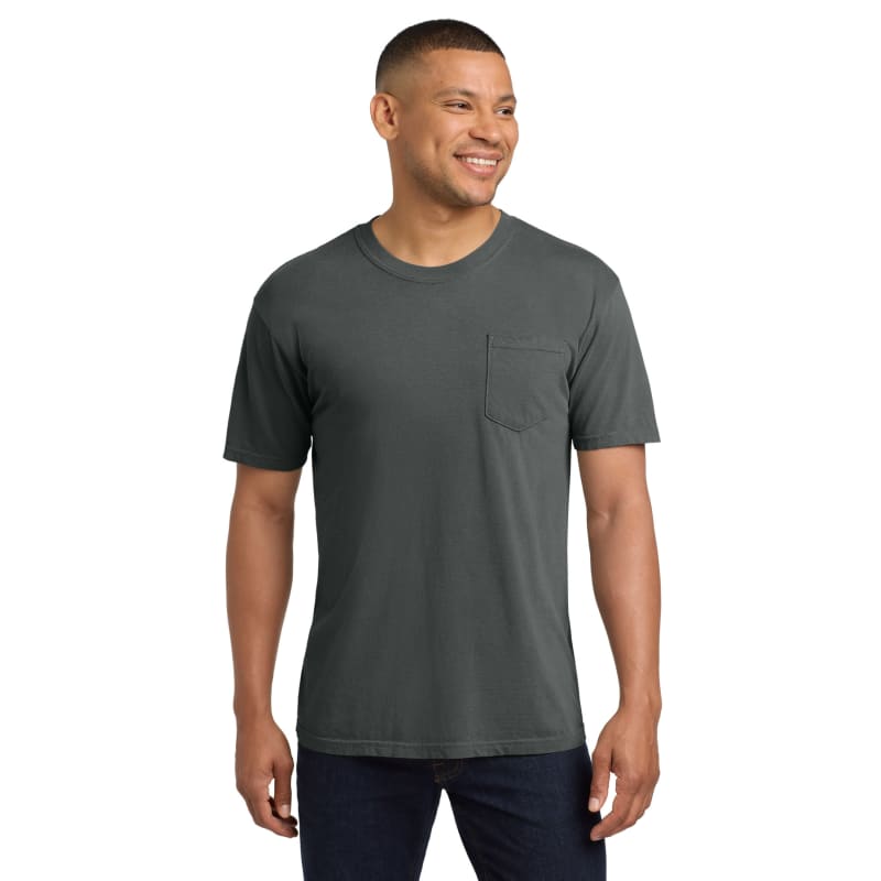 COMFORT COLORS Heavyweight Ring Spun Pocket Tee. 27