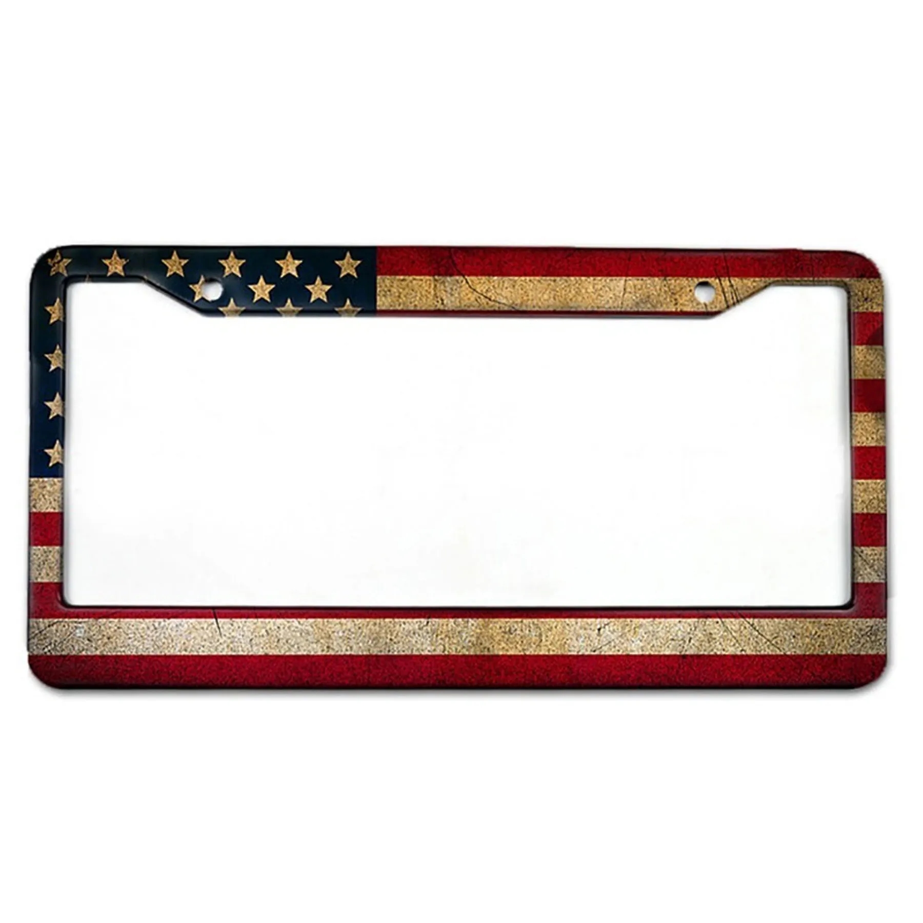 American Flag License Plate Frame 7