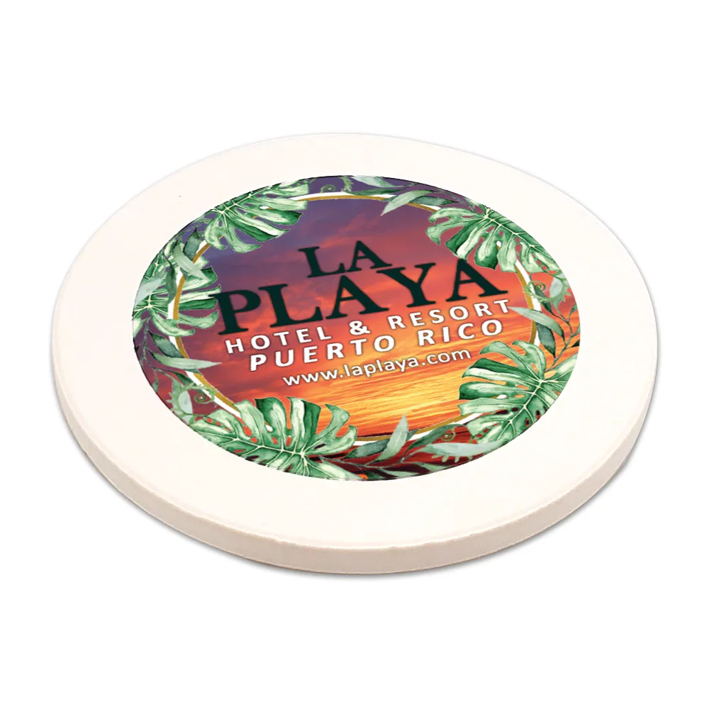 Sandstone Set of 2 UV Coasters