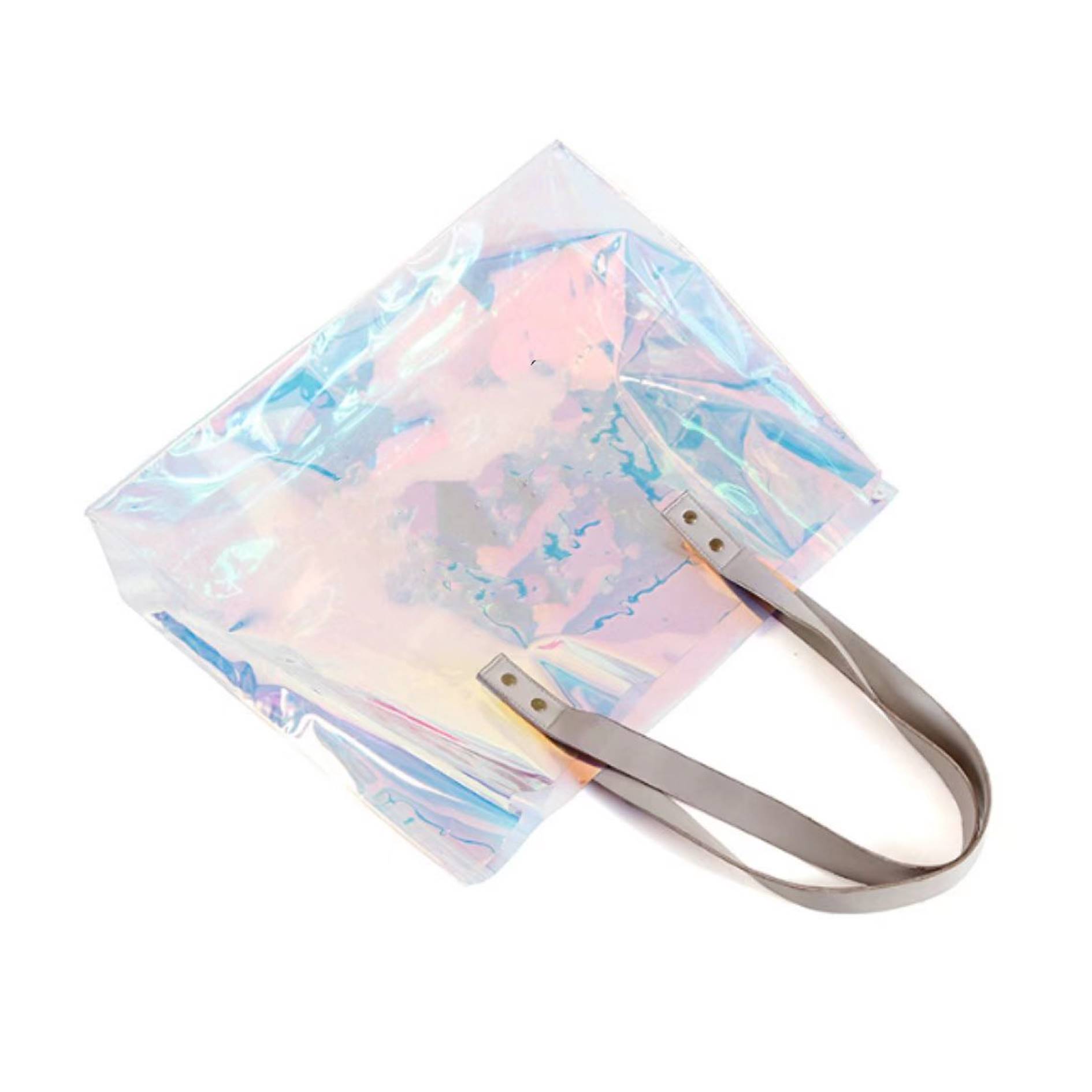 Holographic Clear Shopping Tote Bag 4