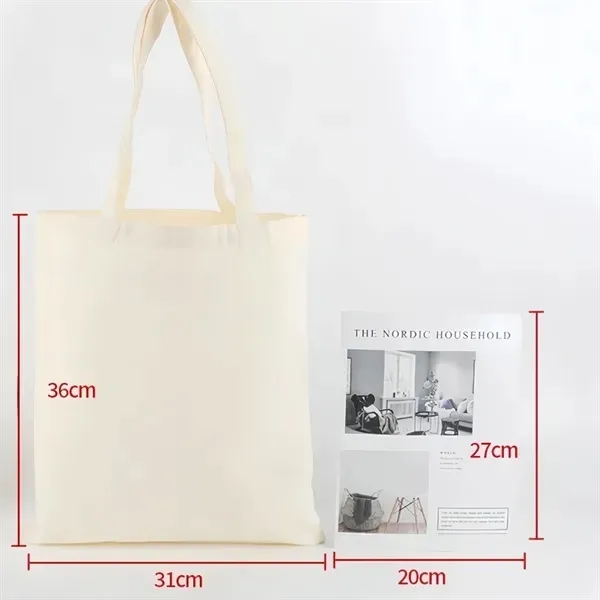 10oz Canvas Tote Bag - Durable Eco-Friendly Carryall 23