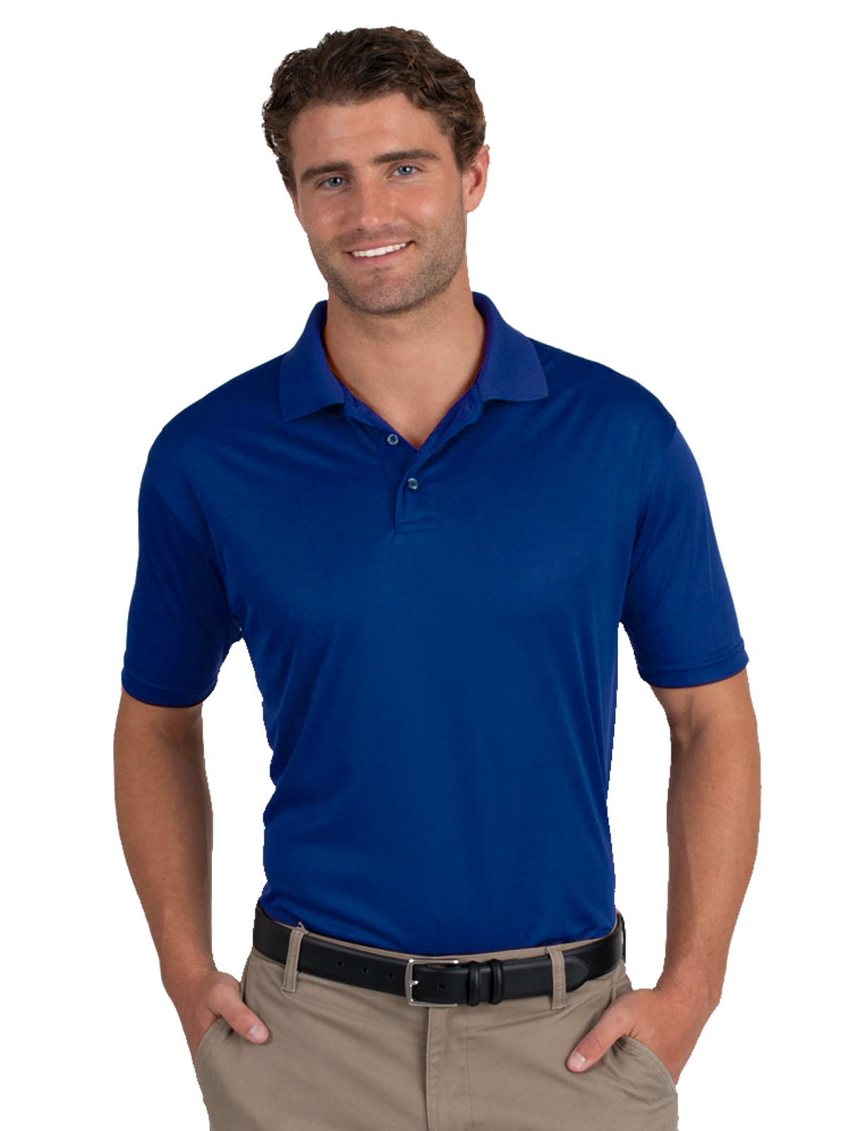 Blue Generation - Men's Pocketless Titan Value Polo 11