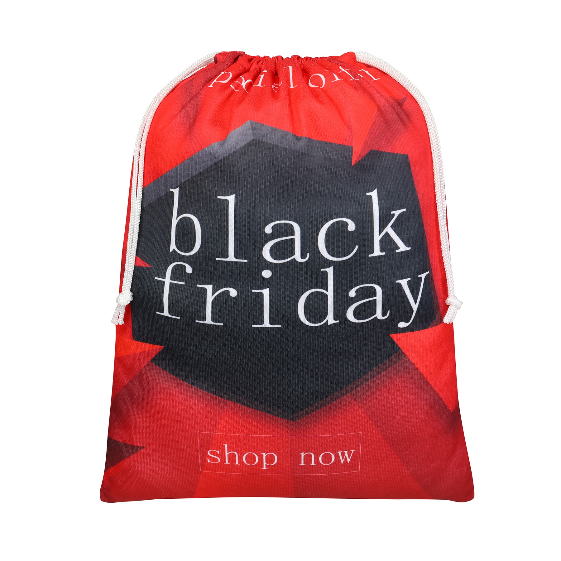 12" X 16" Full Color Sublimated Polyester Drawstring Bag 3