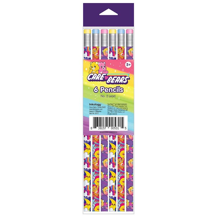 Care Bears Pencils - 6 Pack 2