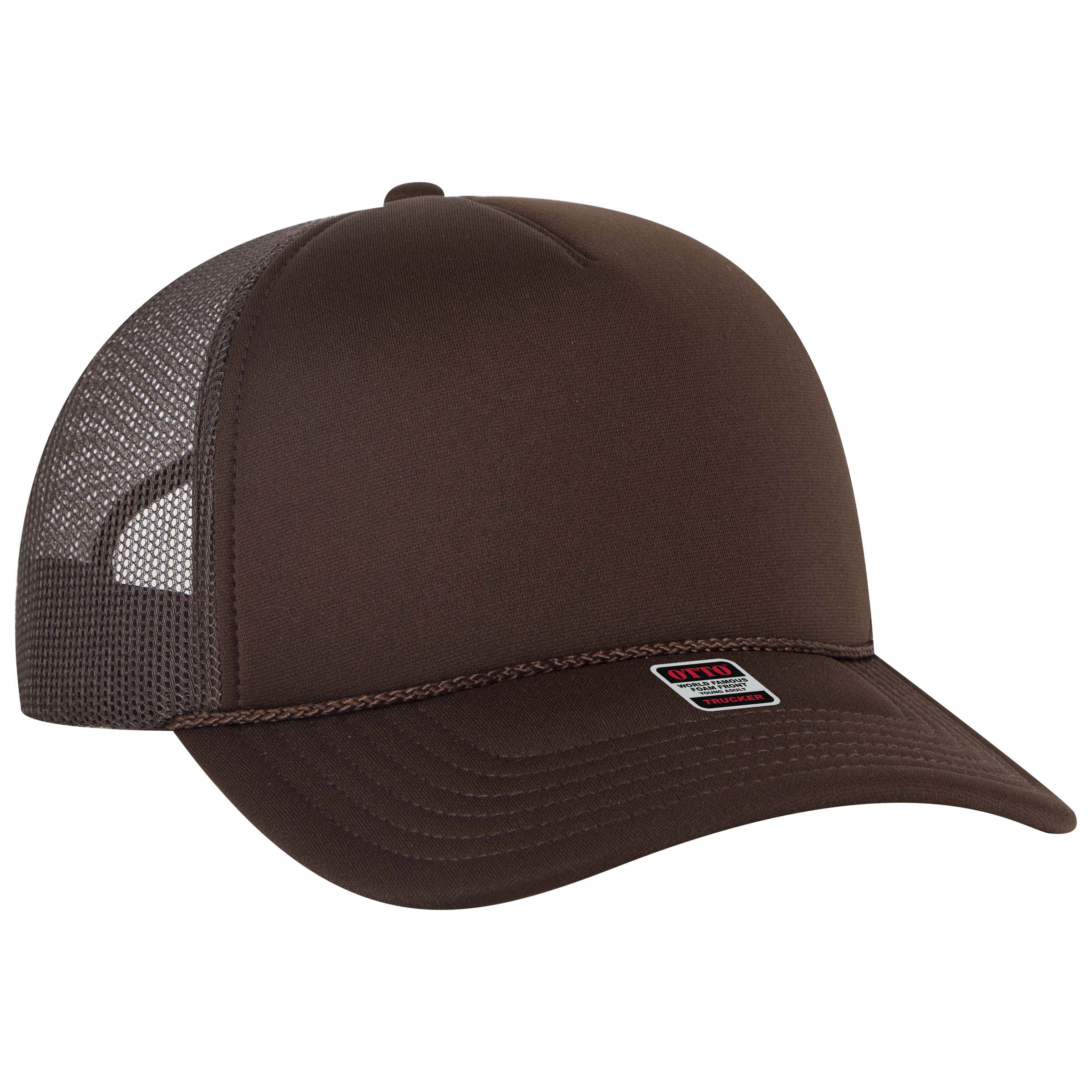 OTTO CAP® 5 Panel Low Profile Mesh Back Trucker Hat 15