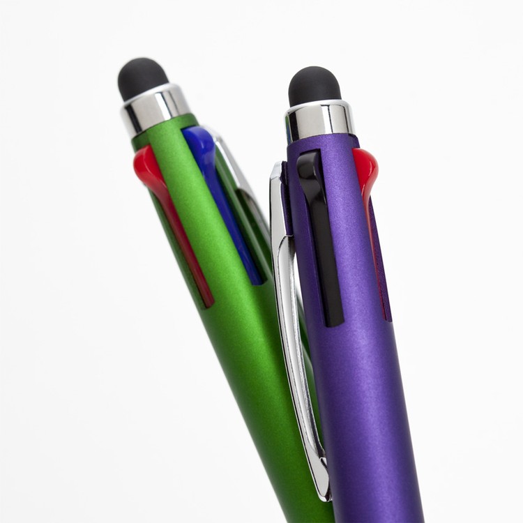 Bill Stylus Tool with 3 Colored Ballpoint Pens 3
