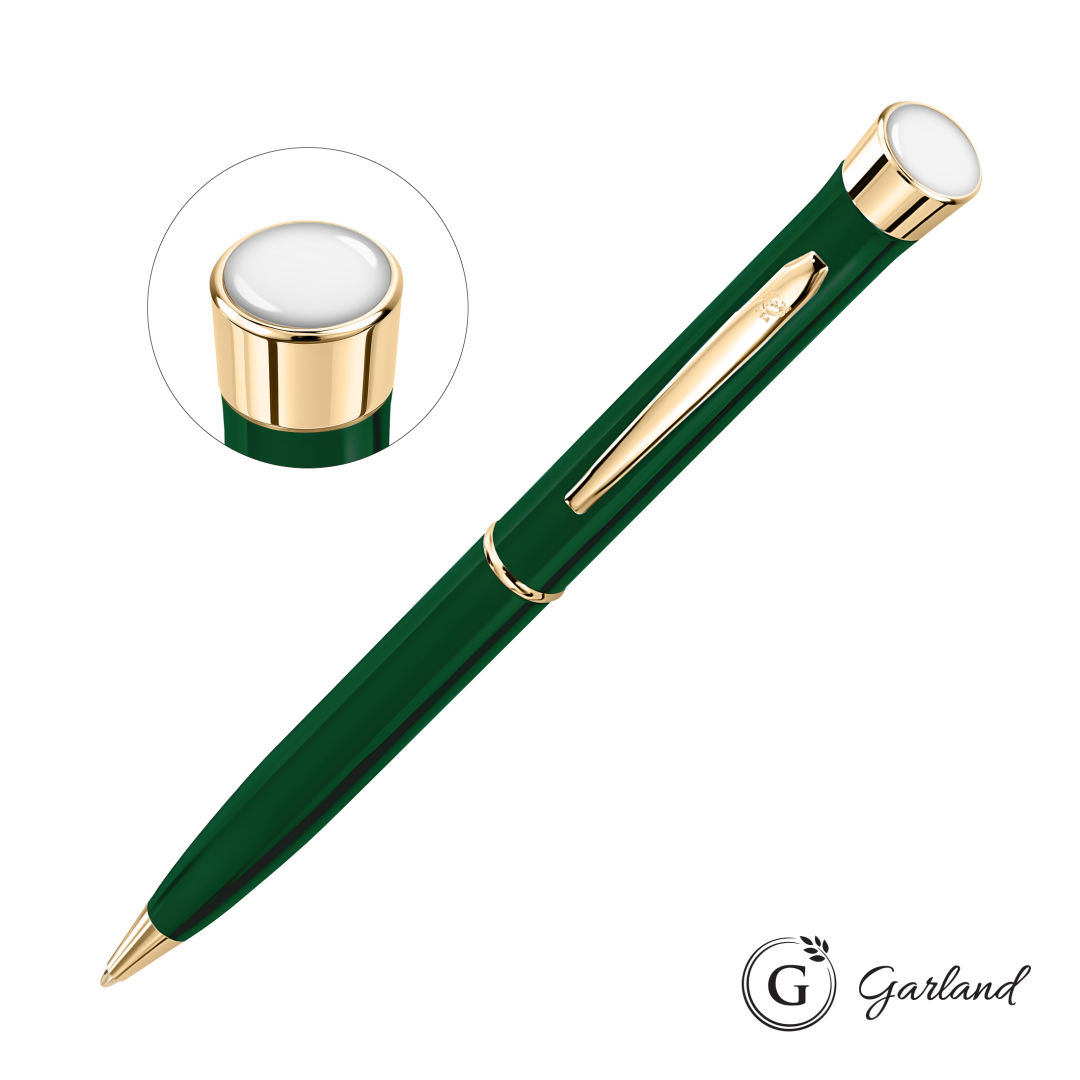 Garland® Color Custom Twist Ballpoint Pen - Gold Accent 6