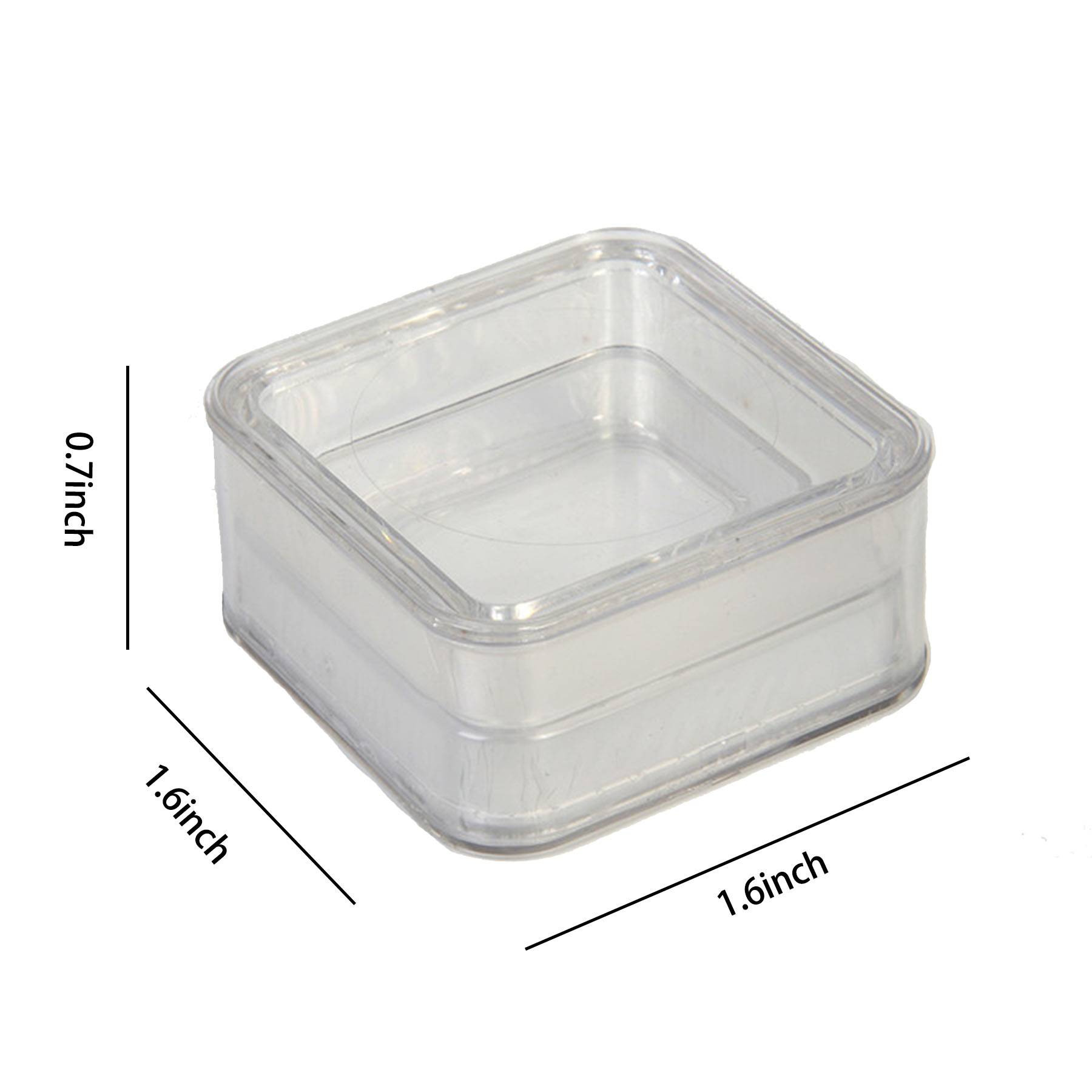 Plastic Transparent 3D Floating Film Jewelry Organizer 2