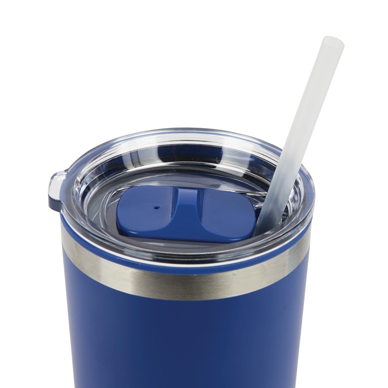 Bergen 24 oz. Steel/100% Recycled PP Liner Travel Tumbler 8