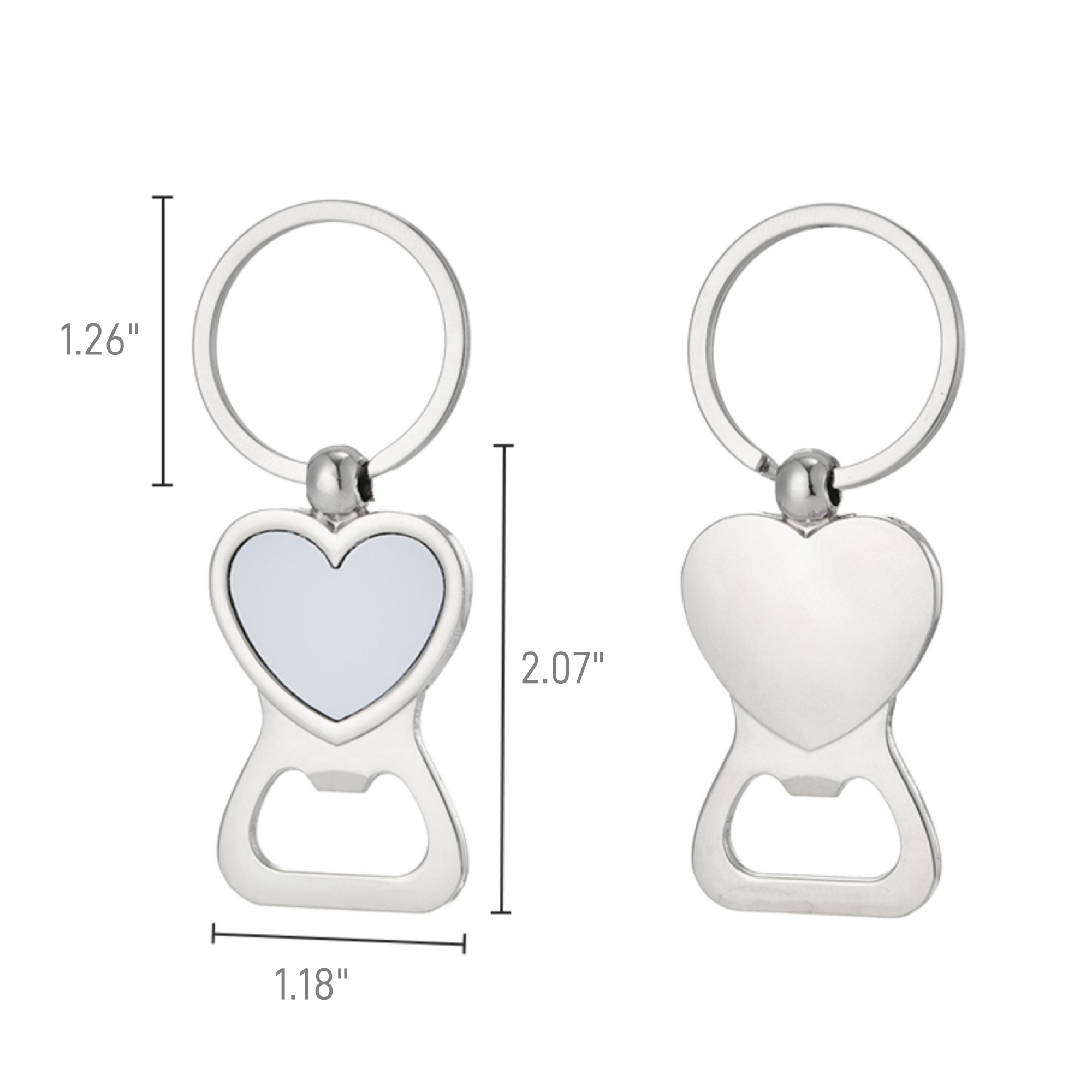 Sublimation Blank Keychain Opener 4