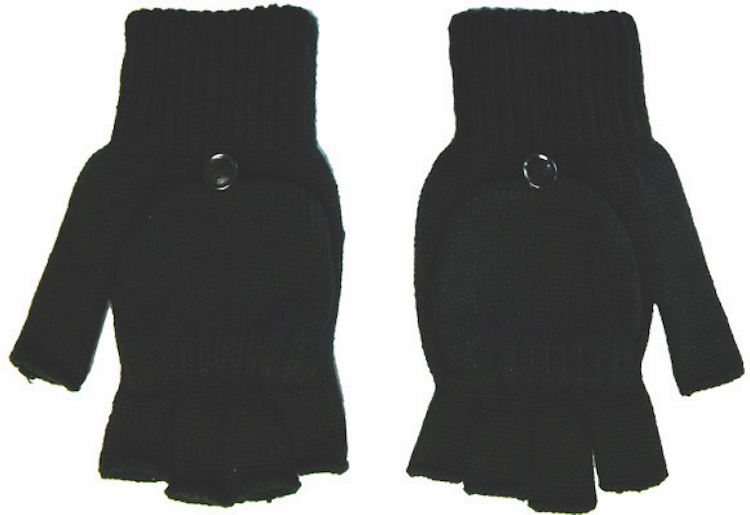 Fingerless Gloves w/Flap 9
