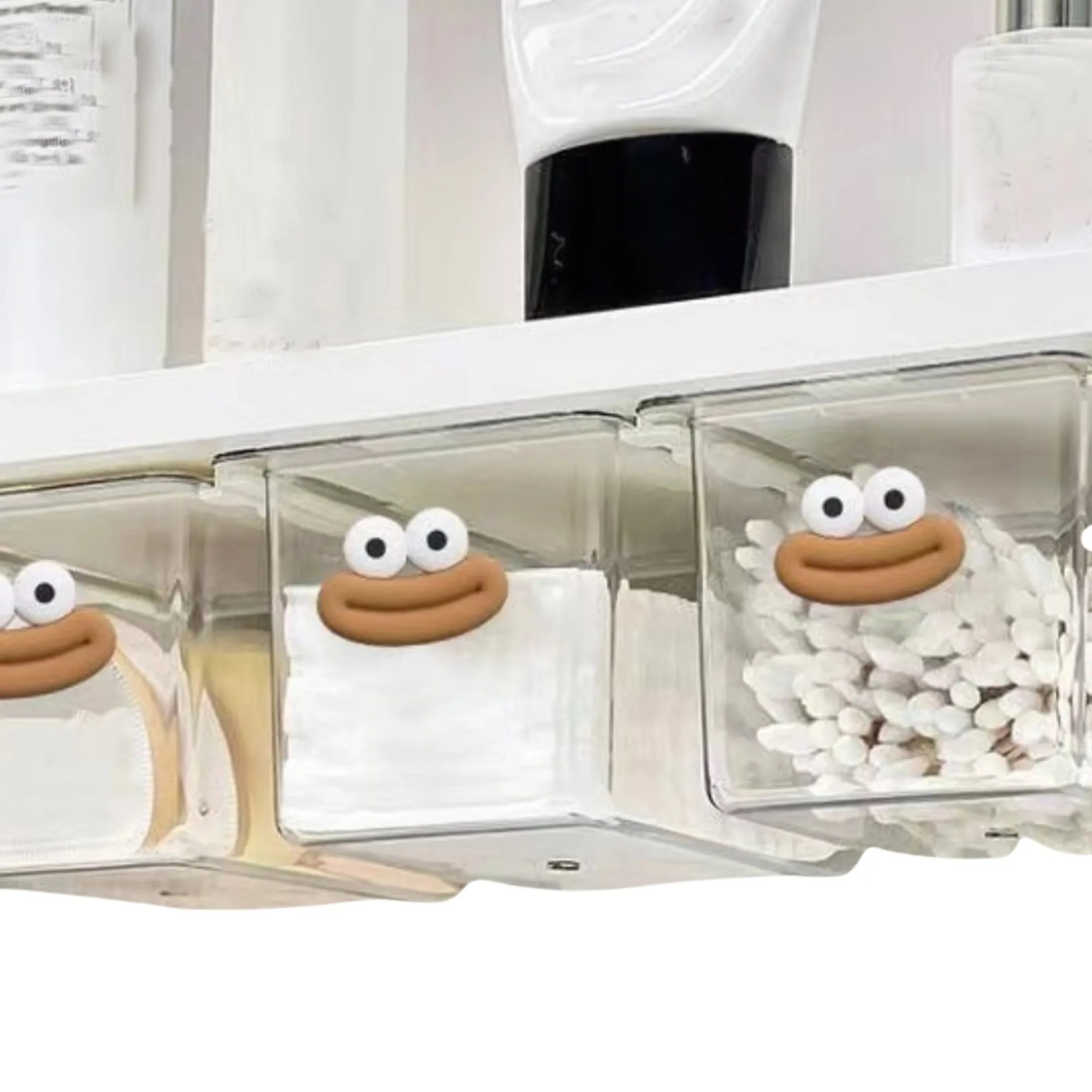 Under-Mirror Storage Box with Sliding Drawer 4