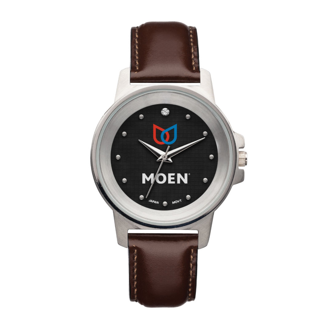 The Refined Watch - Men's - Brown Band