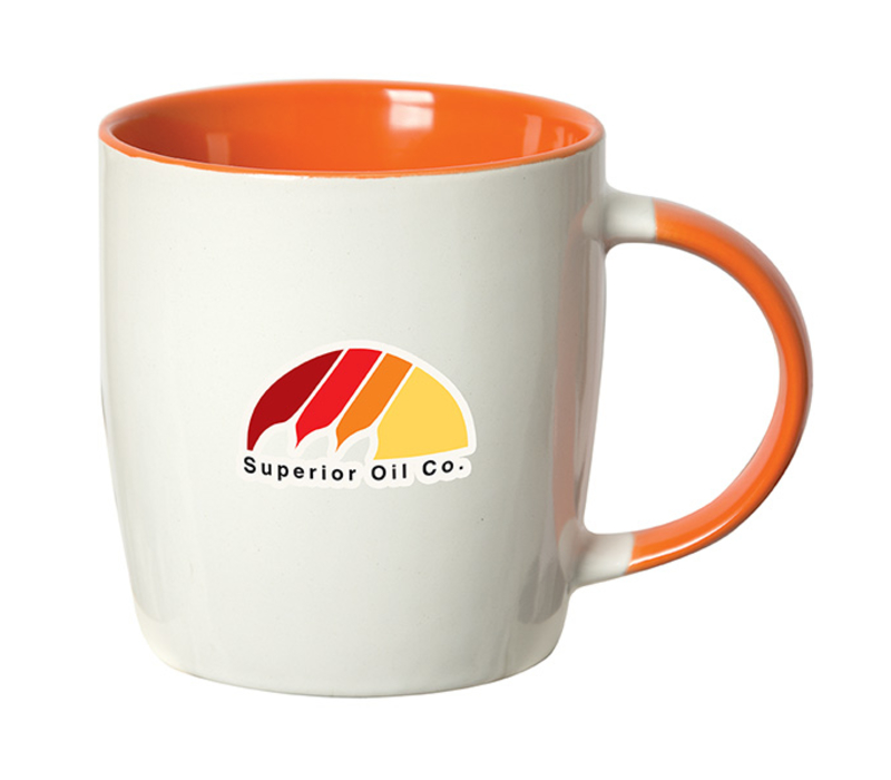 Colored Stoneware Mug, 12oz. 8