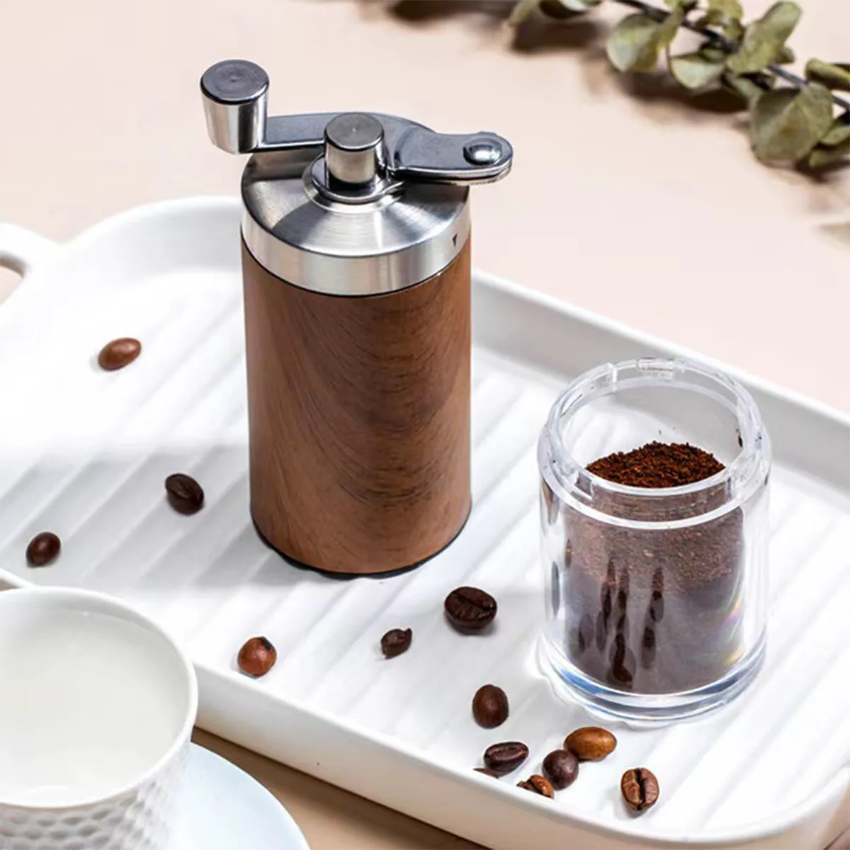 Manual Portable Adjustable Easy Clean Mill Coffee Grinders 2