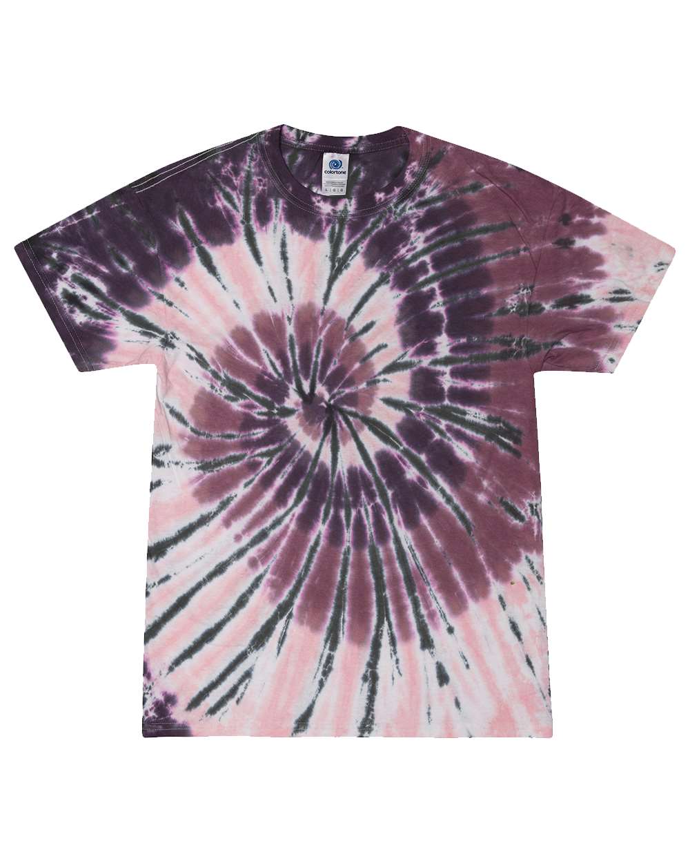 Unisex Multi-Color Tie-Dyed T-Shirt - 1000 332