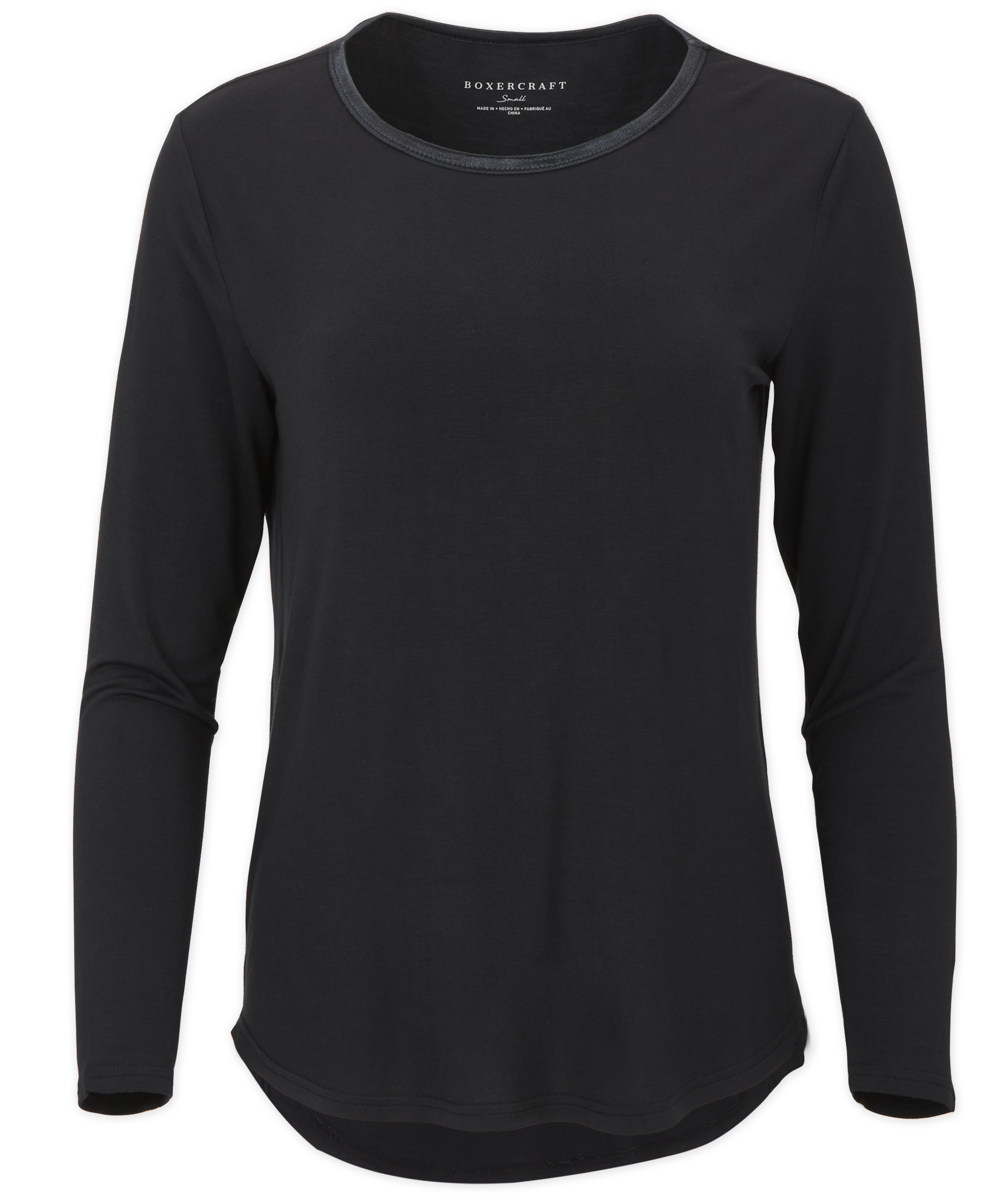 BOXERCRAFT WOMEN'S BAMBOO LONG SLEEVE TEE 2