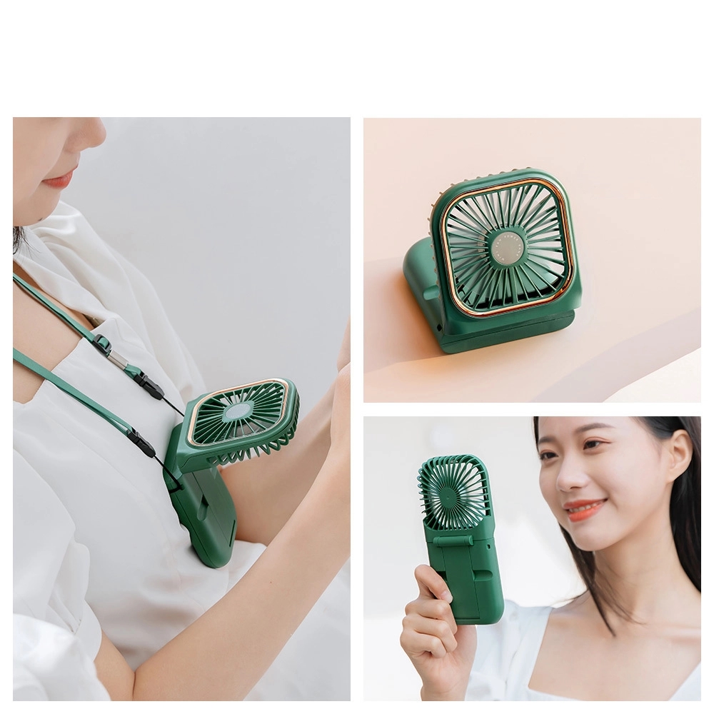 Portable Folding Fan with 3000mah Power Bank 4