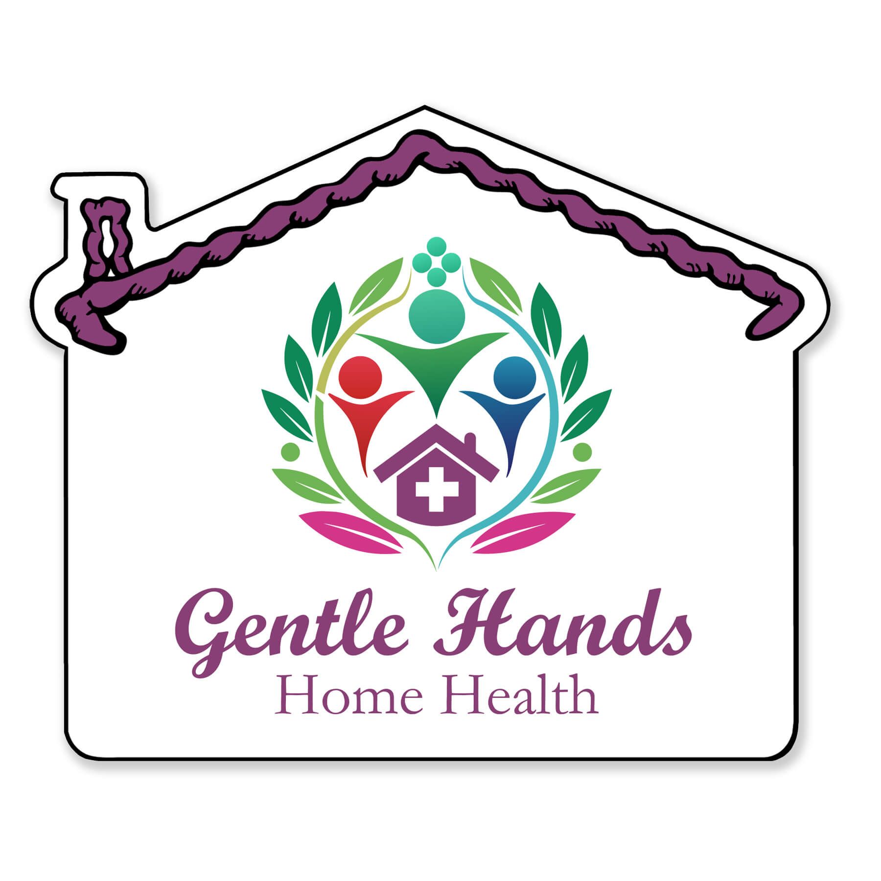 House 3.59"H x 4.41"W NoteKeeper™ Magnet 35 Mil 1