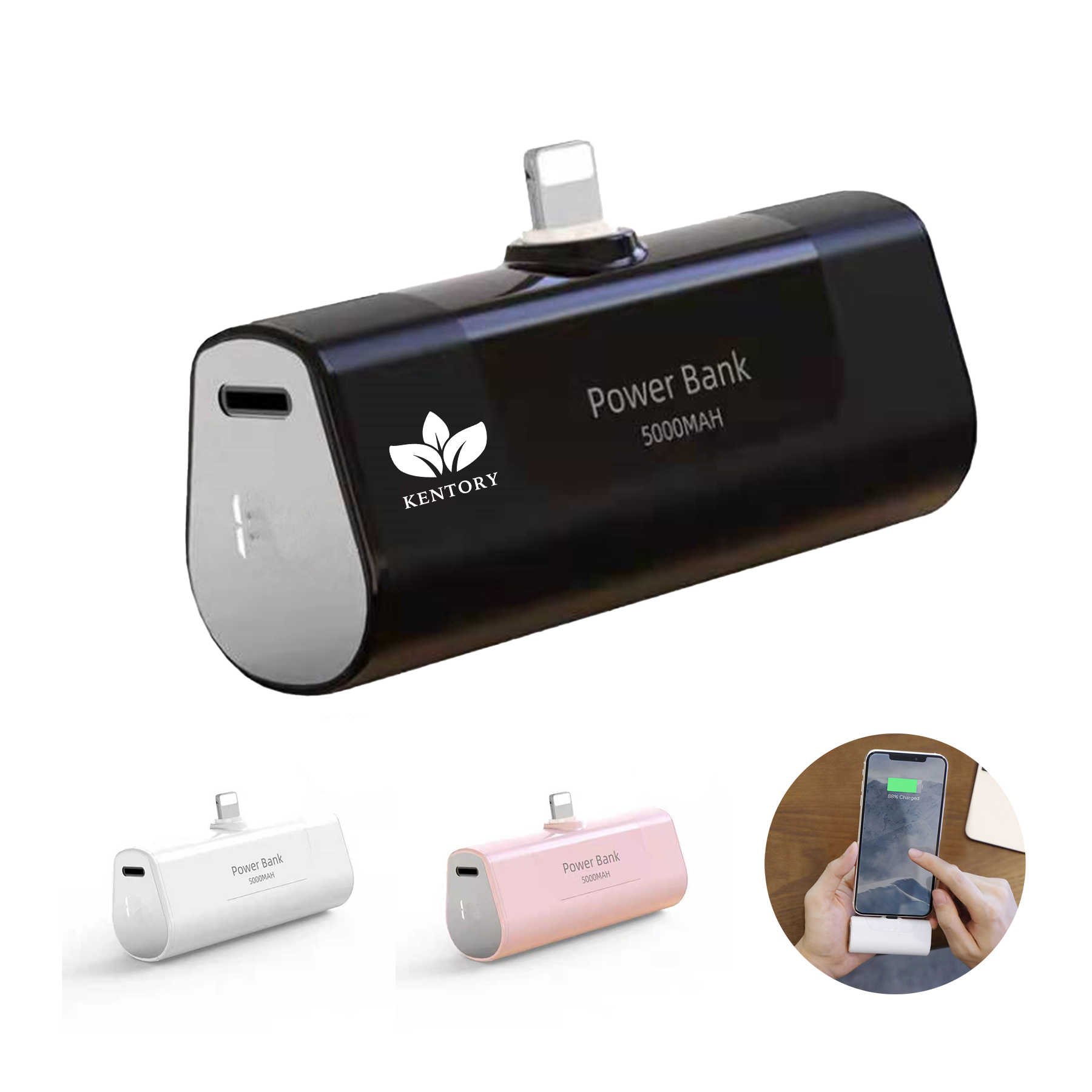 Portable Charger 5000Mah Compact Small Power Bank 1