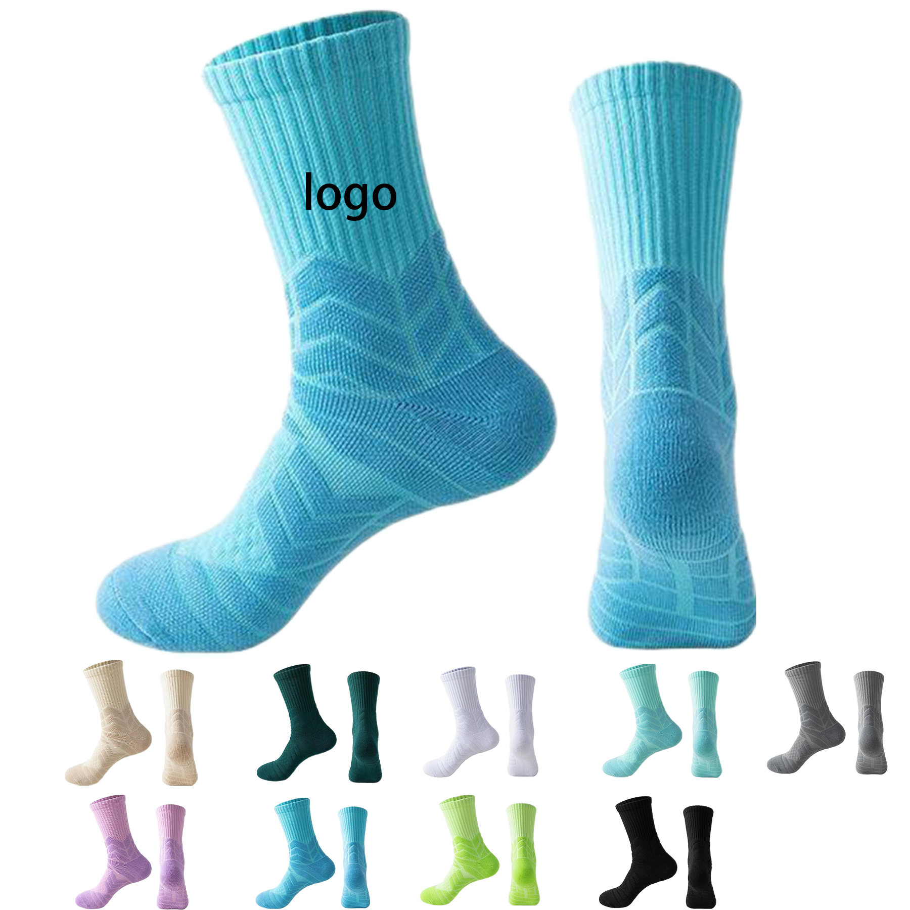 Towel Bottom Sports Socks 11
