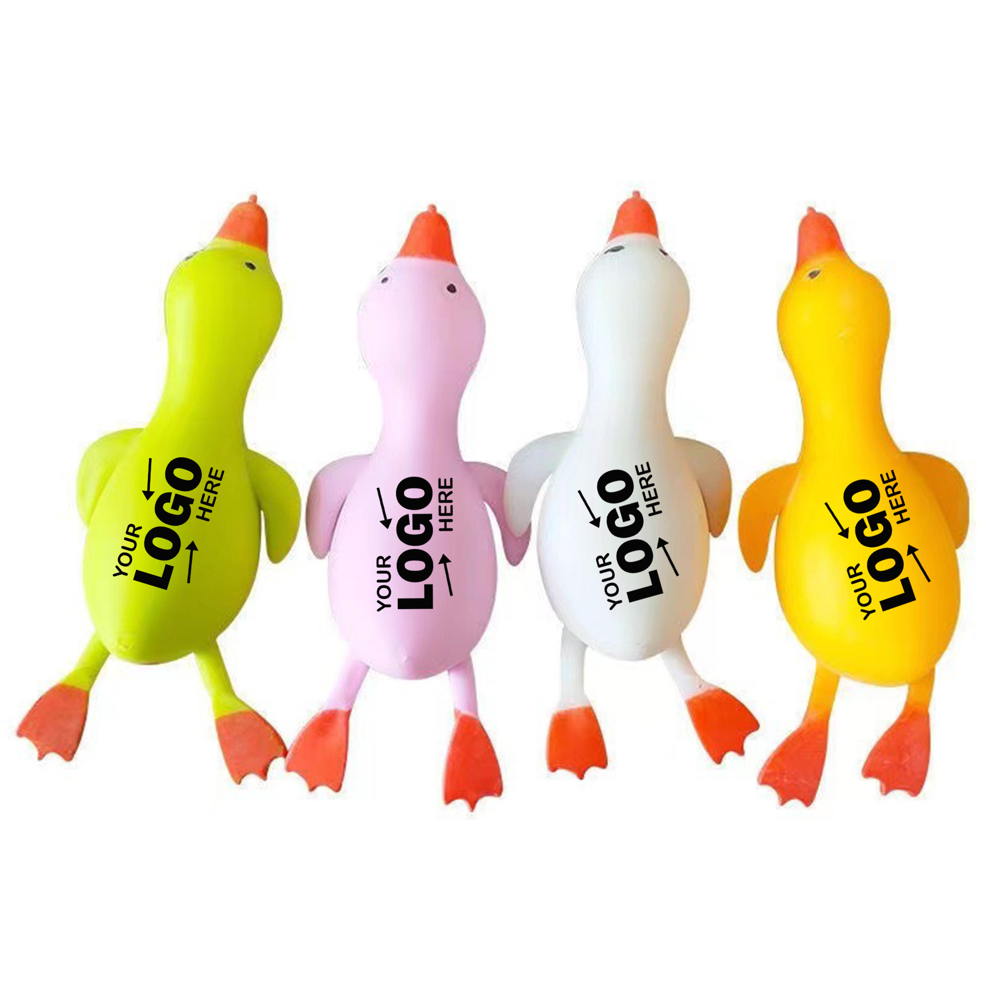 TPR Material Duck shaped Squishy Stress Relief Toy 2