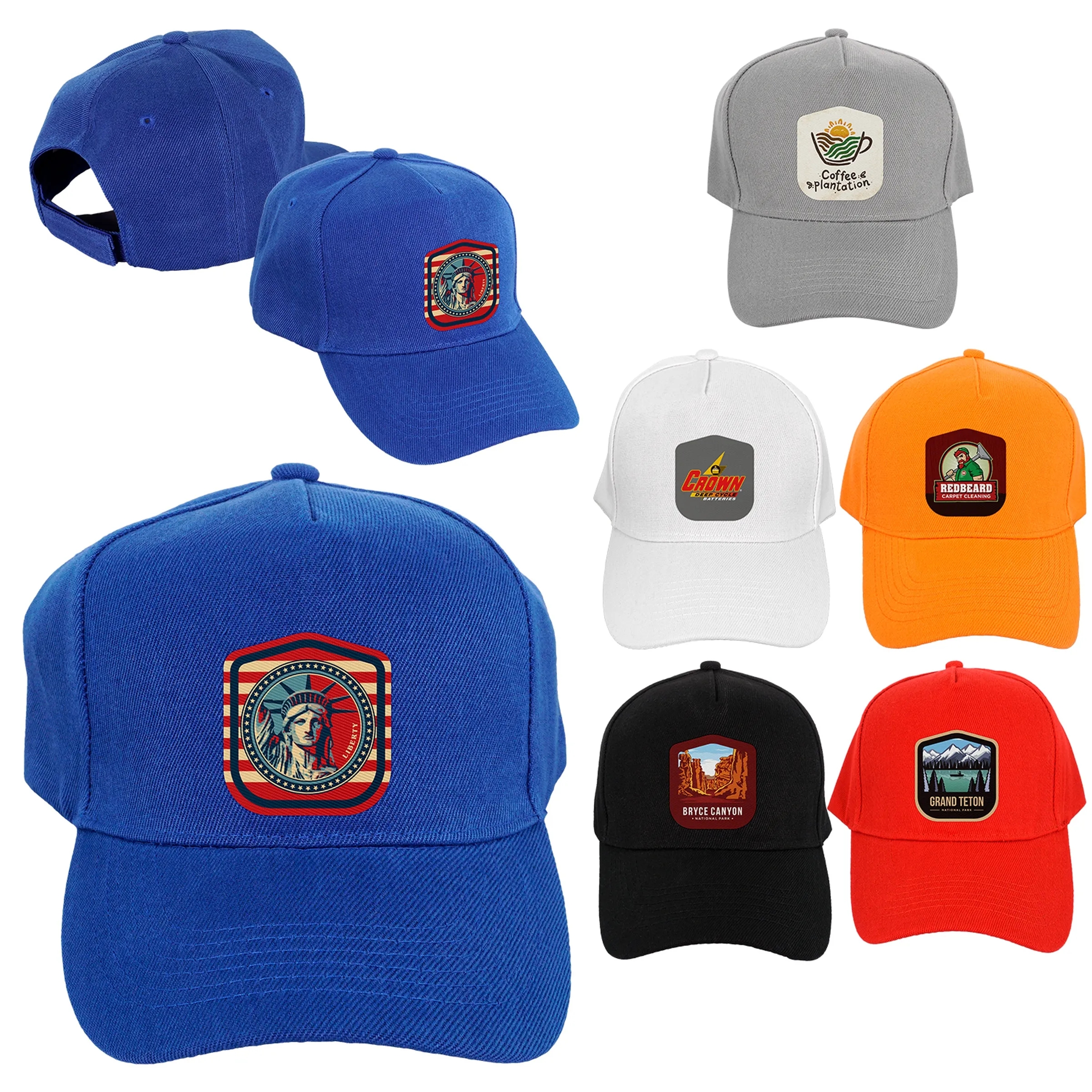 CLASSIC PENTAGON EMBLEM BASEBALL HAT