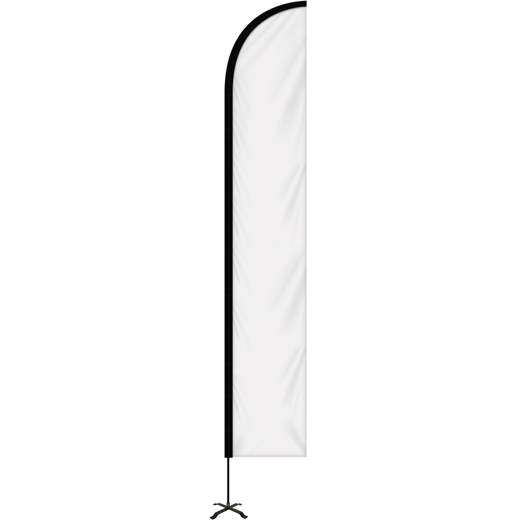12' Portable Single Reverse Half Drop Kit w/ Cross Base 2