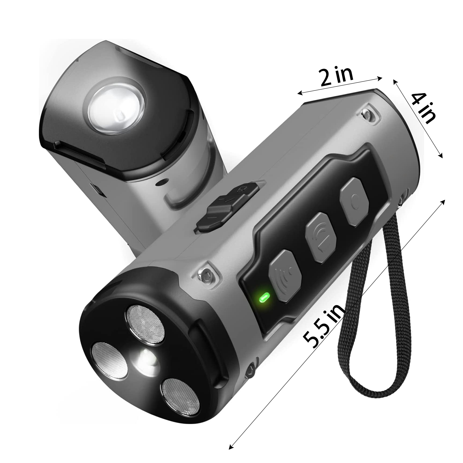 Ultrasonic Dog Trainer - Bark Control with LED Light 5