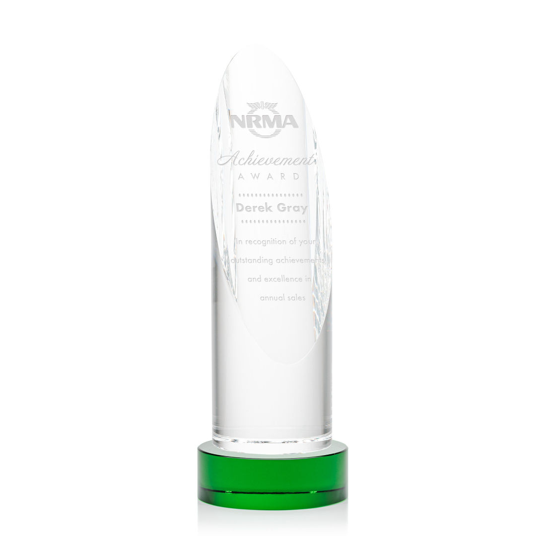 Lauder Award on Base - Green 7
