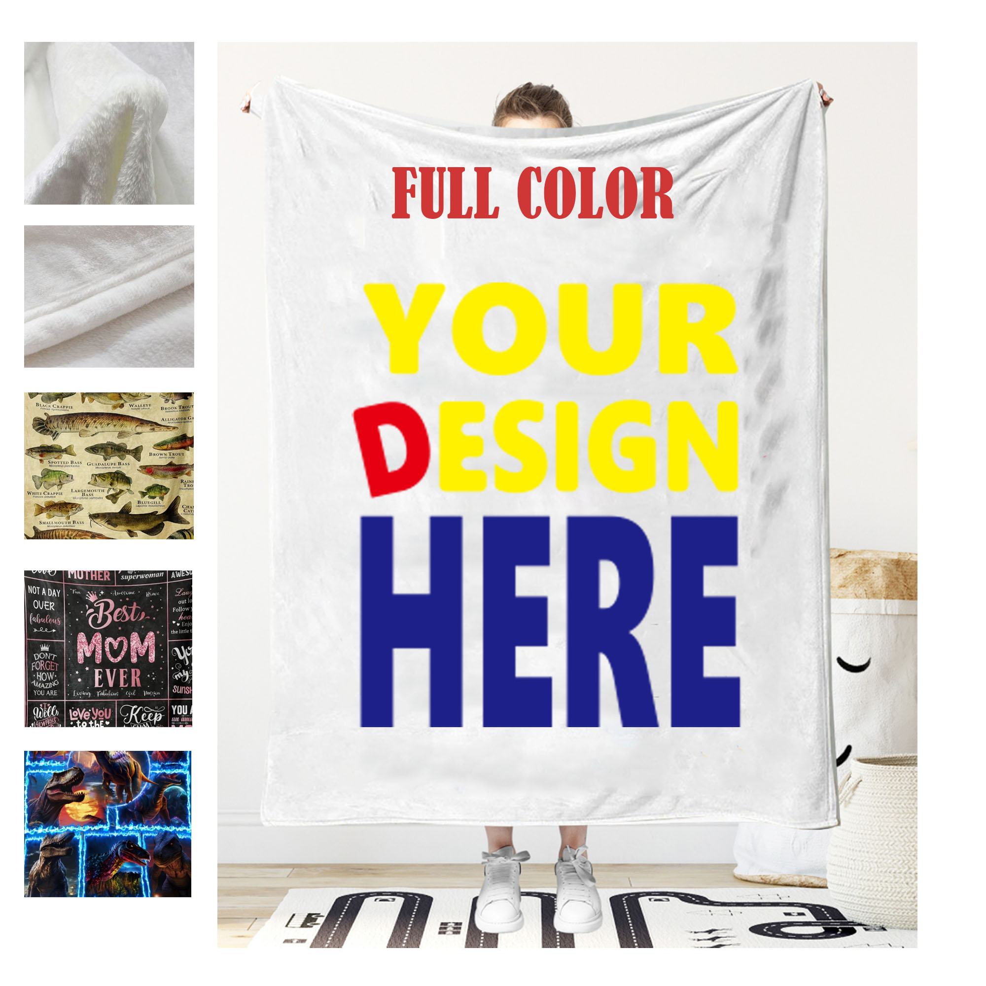 Digital Printing Flannel Blanket 2