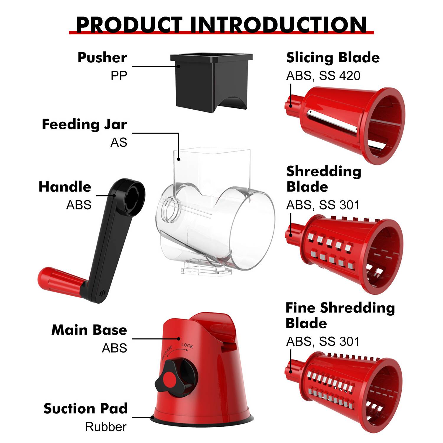 Rotary Grater for Kitchen 4