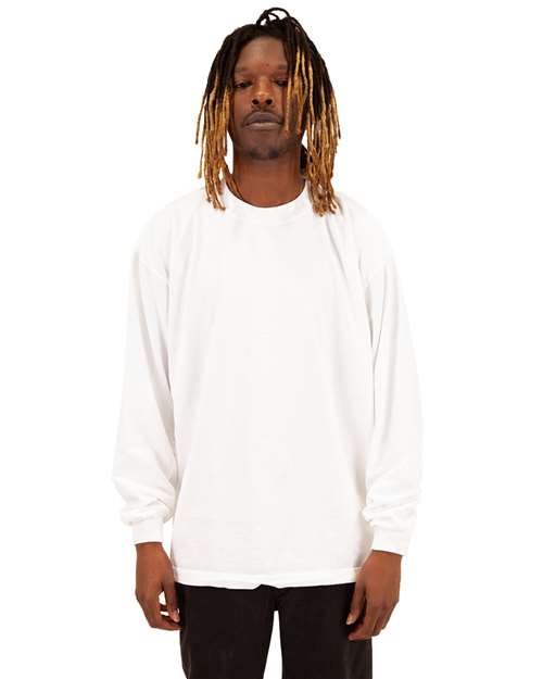 Unisex Max Heavyweight Garment-Dyed Long Sleeve T-Shirt - SHGDLS 6