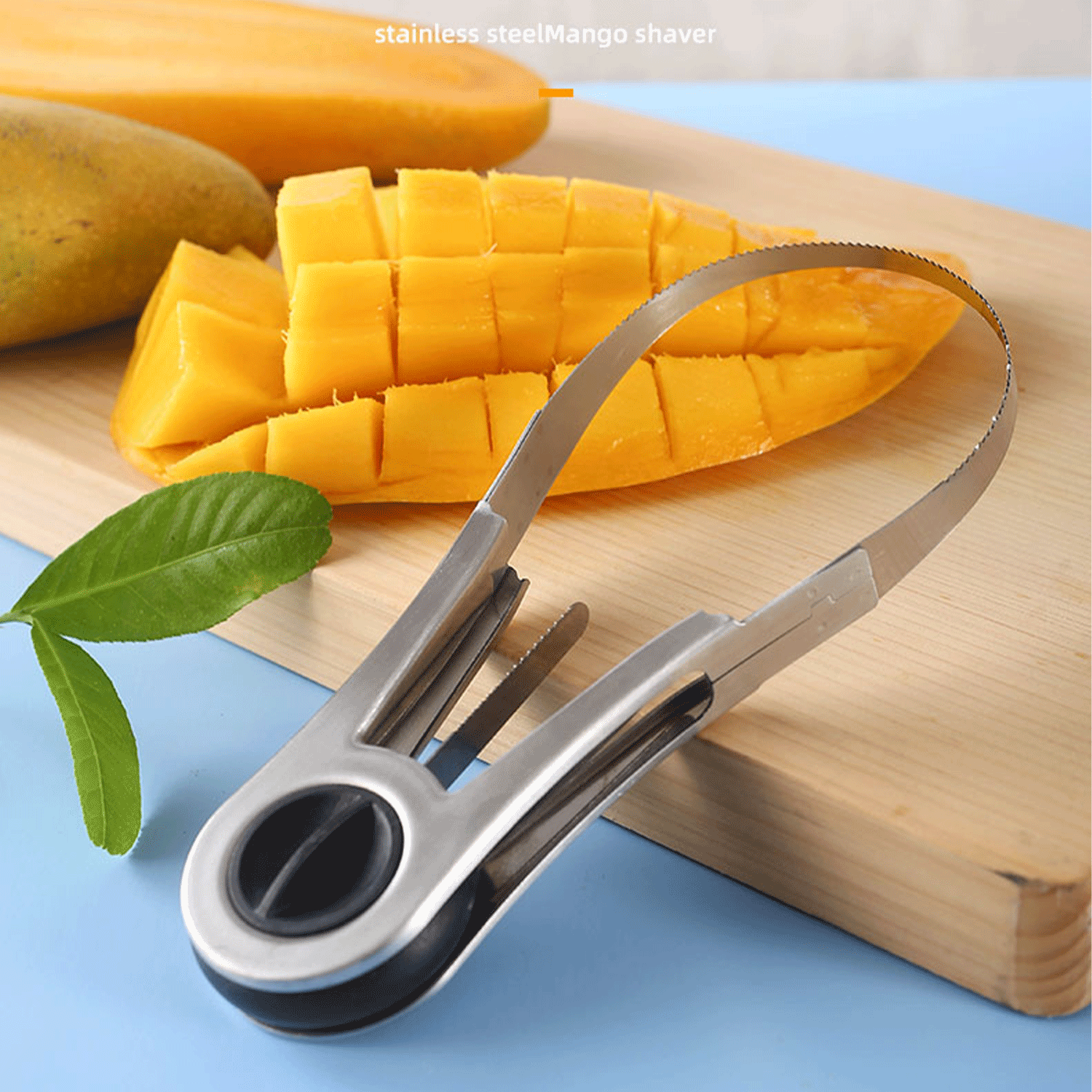 Stainless Steel Mango Peeling Separator slicing Cutter 6