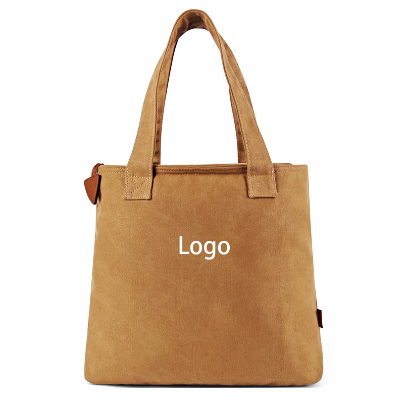 Vintage Design Canvas Handbag 8