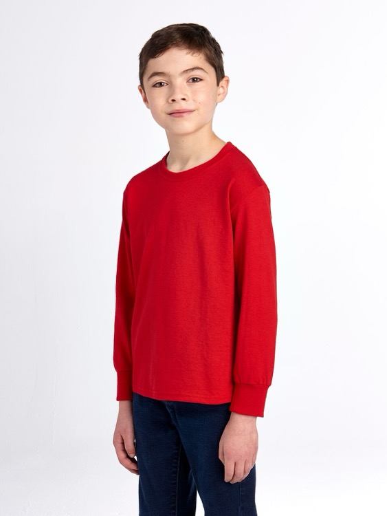 JERZEES DRI-POWER® Youth Long-Sleeve T-Shirt 7