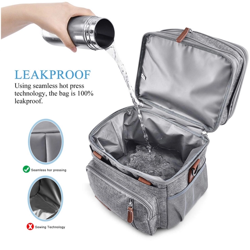 Large Capacity Foldable Handheld Insulated Bag 7