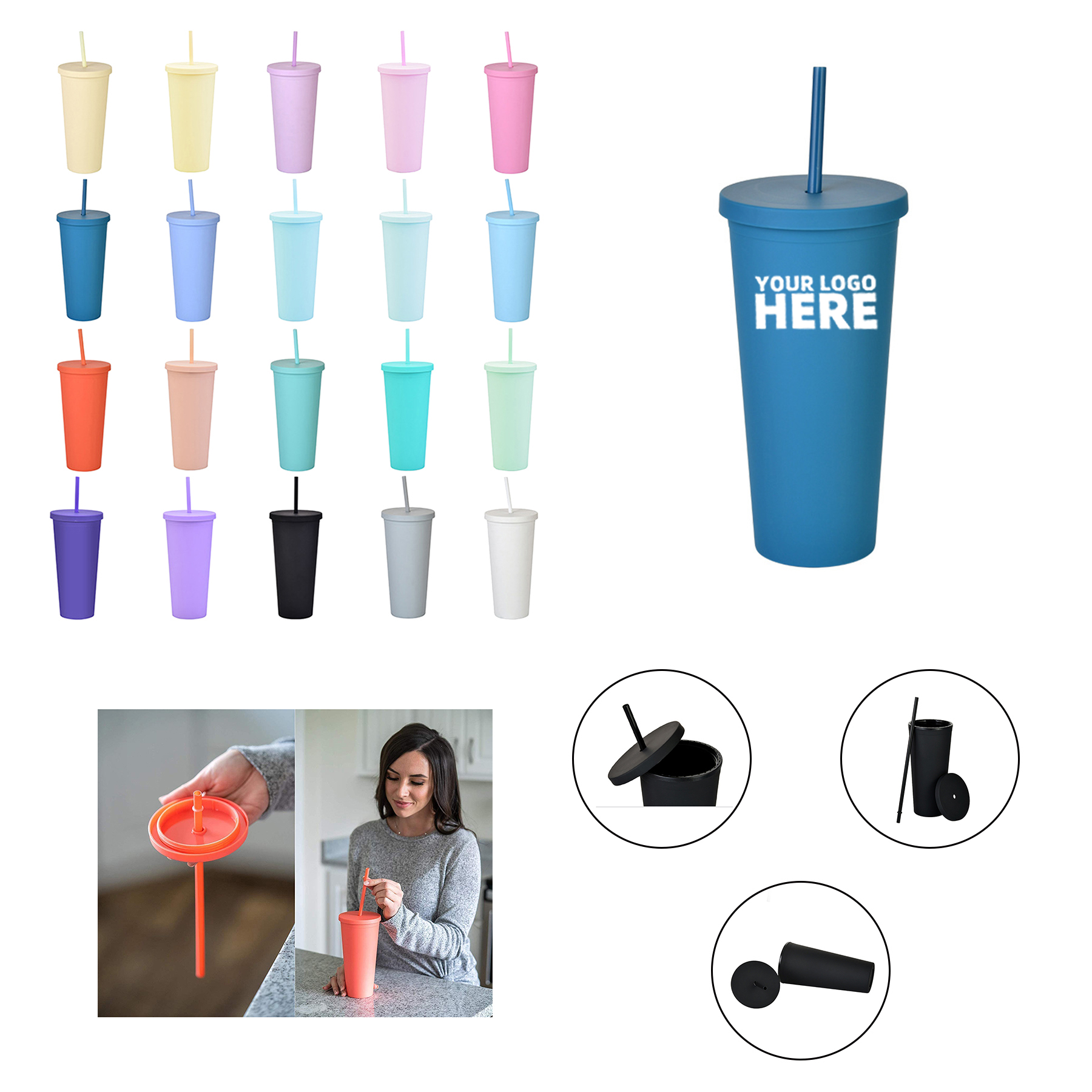 Tumblers With Lids 1