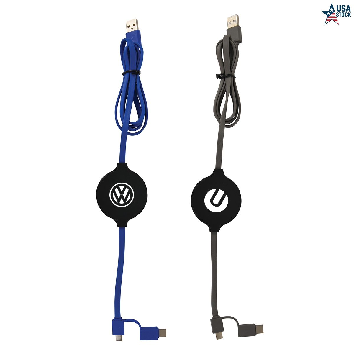 3-in-1 Charging Cable with Micro/TypeC/Lightning & Wireless Charging 2