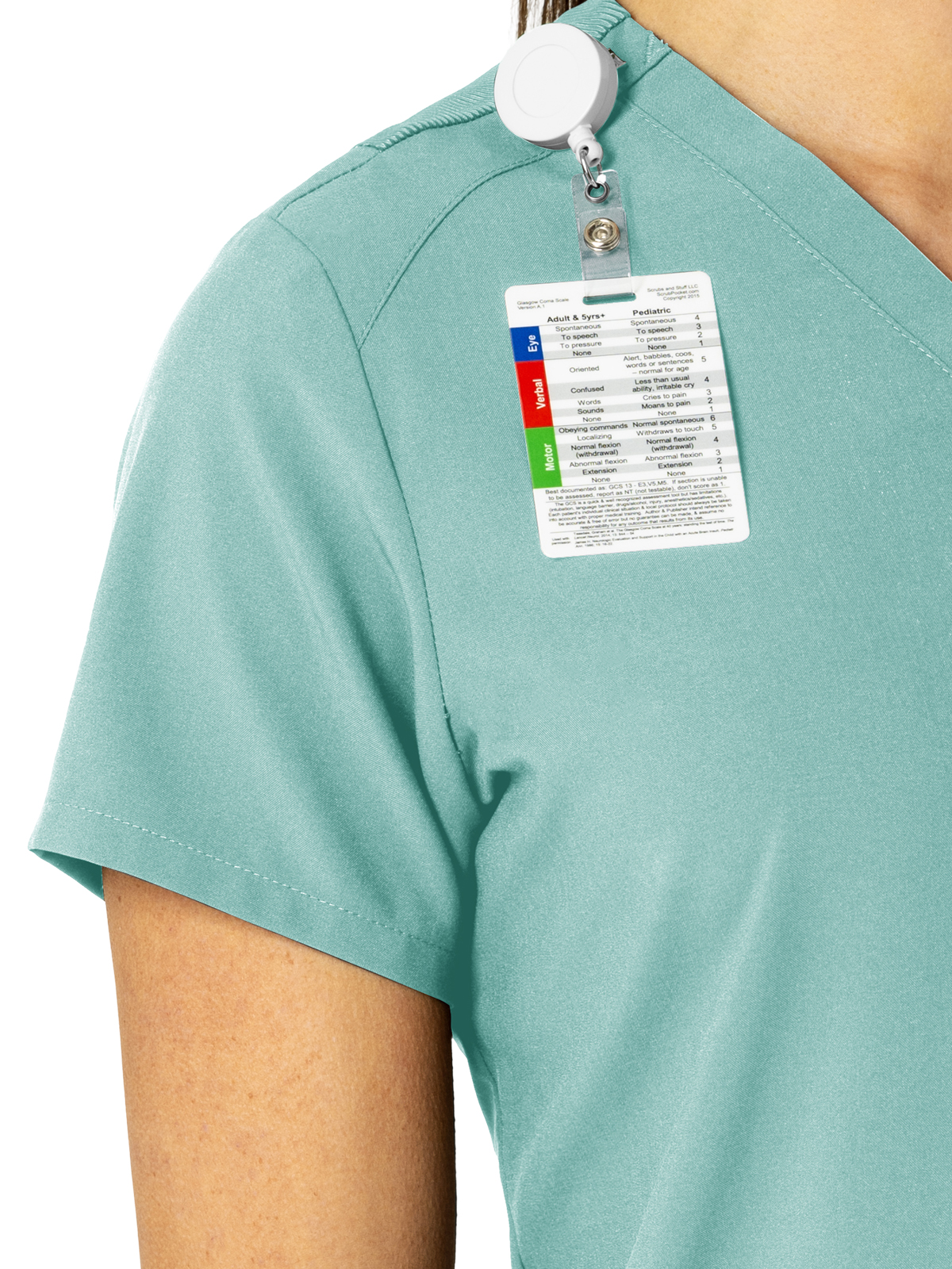 Wink - W123 - Women's Three-Pocket Flex-N-Reach V-Neck Top 37