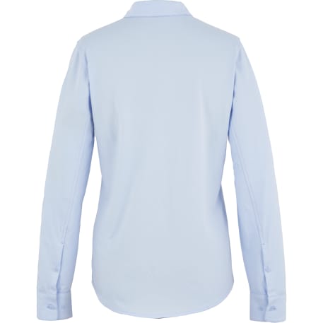 TATRA Eco Long Sleeve Knit Button Up Shirt-Women's 113