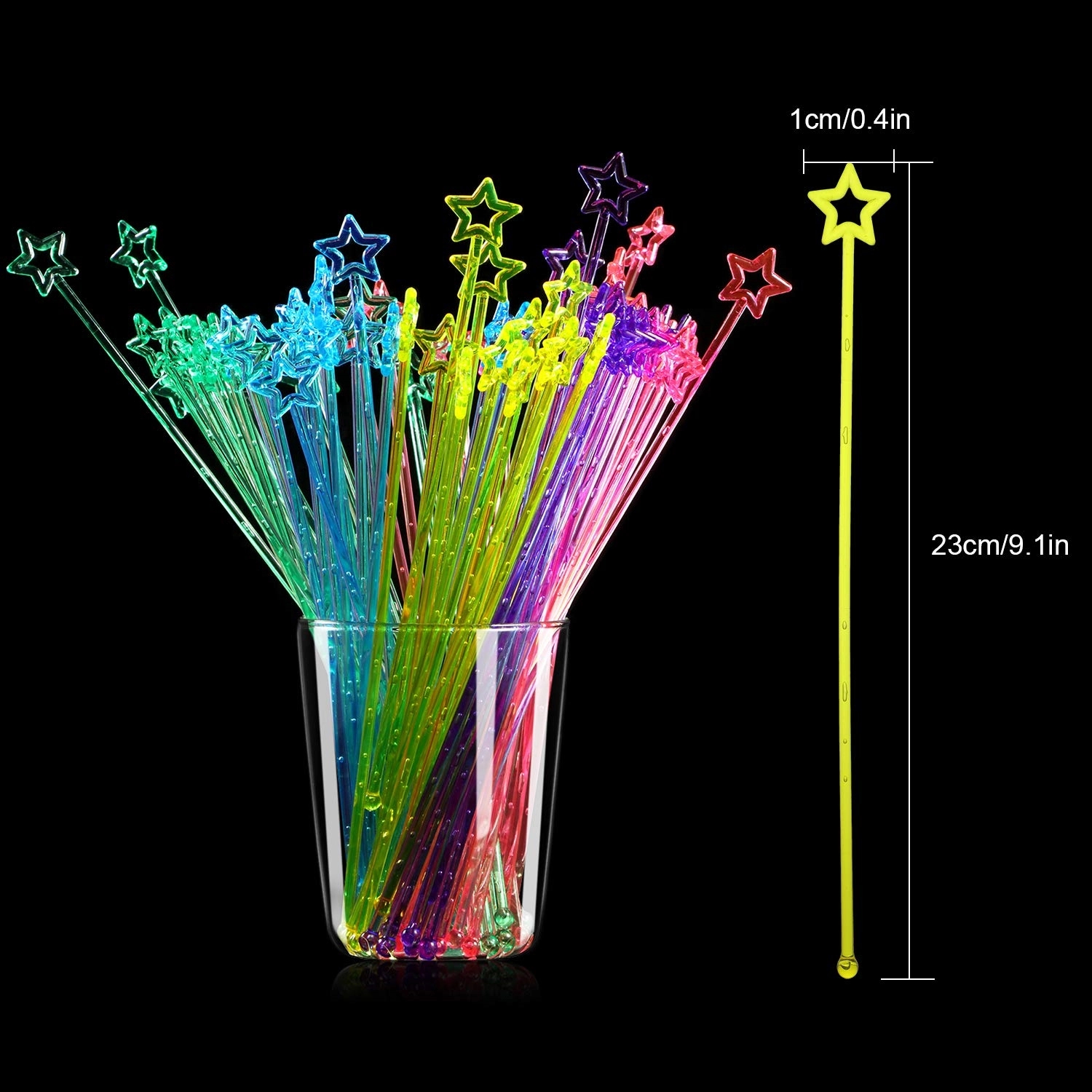 Swizzle Sticks Cocktail Stirrers 6