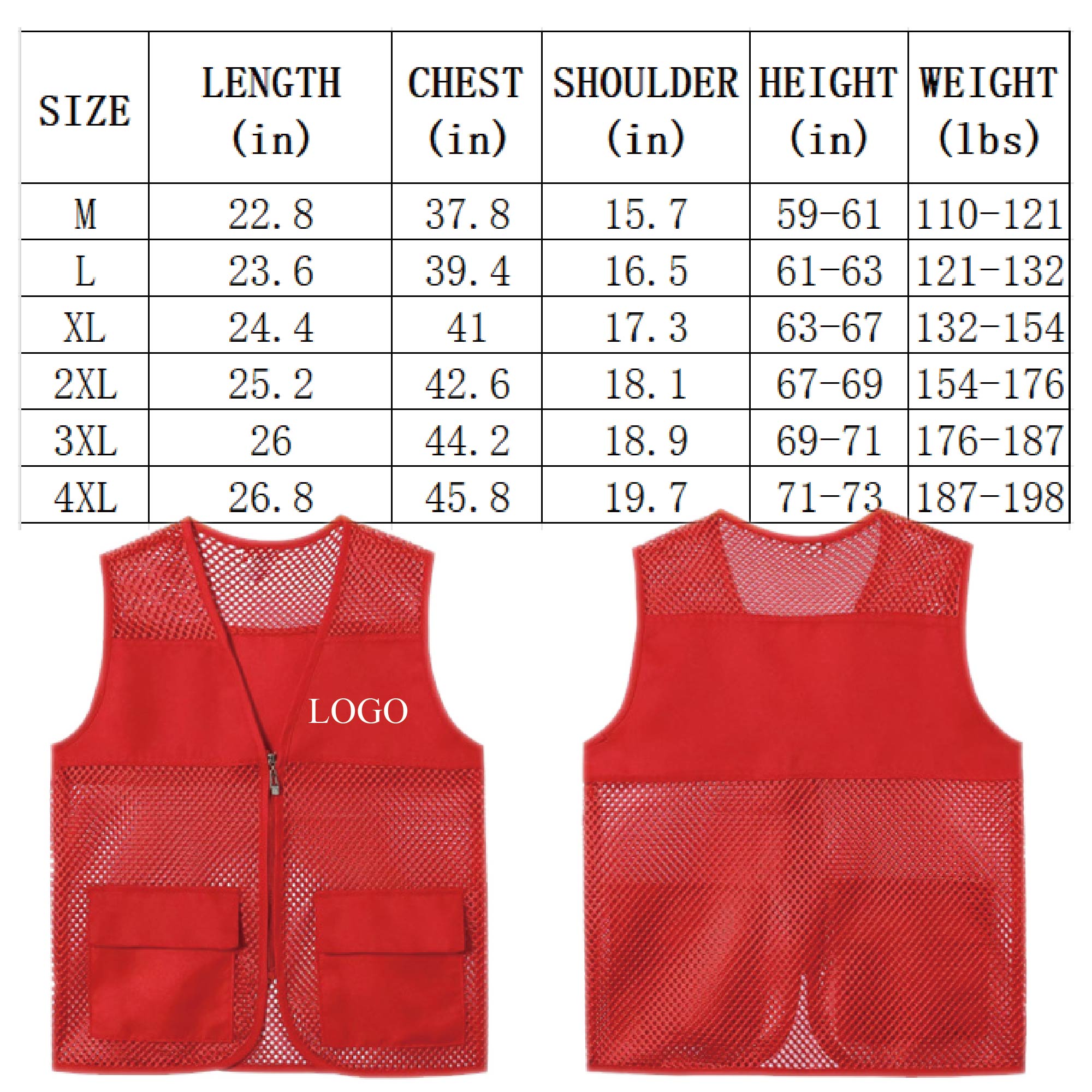 Personalized Mesh Safety Vest for Volunteers 2